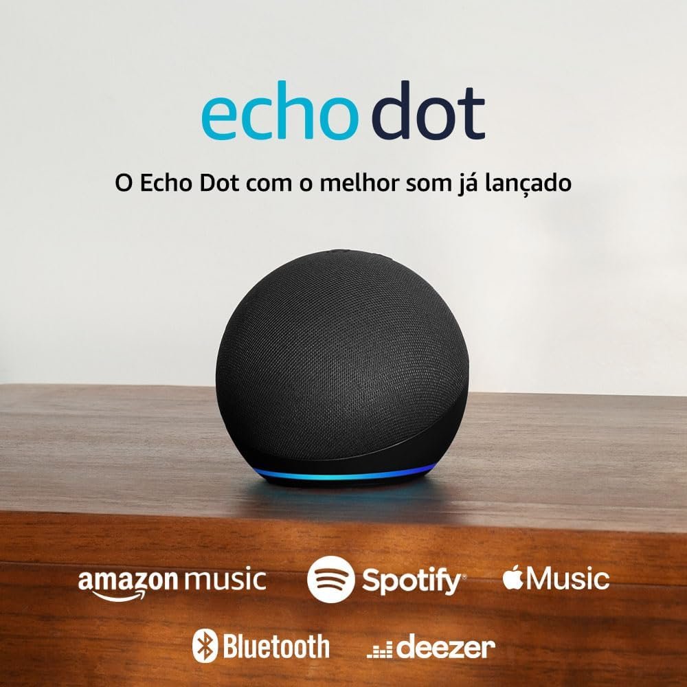 Echo Dot 5ª geração, Smart Speaker, som, caixa de som