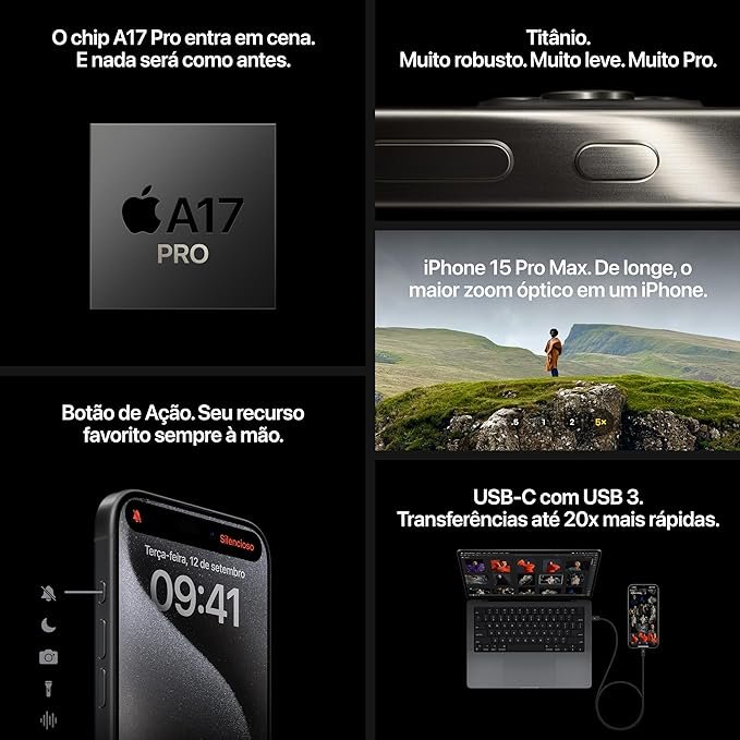 Apple iPhone 15 Pro Max (256 GB) - Imagem 5