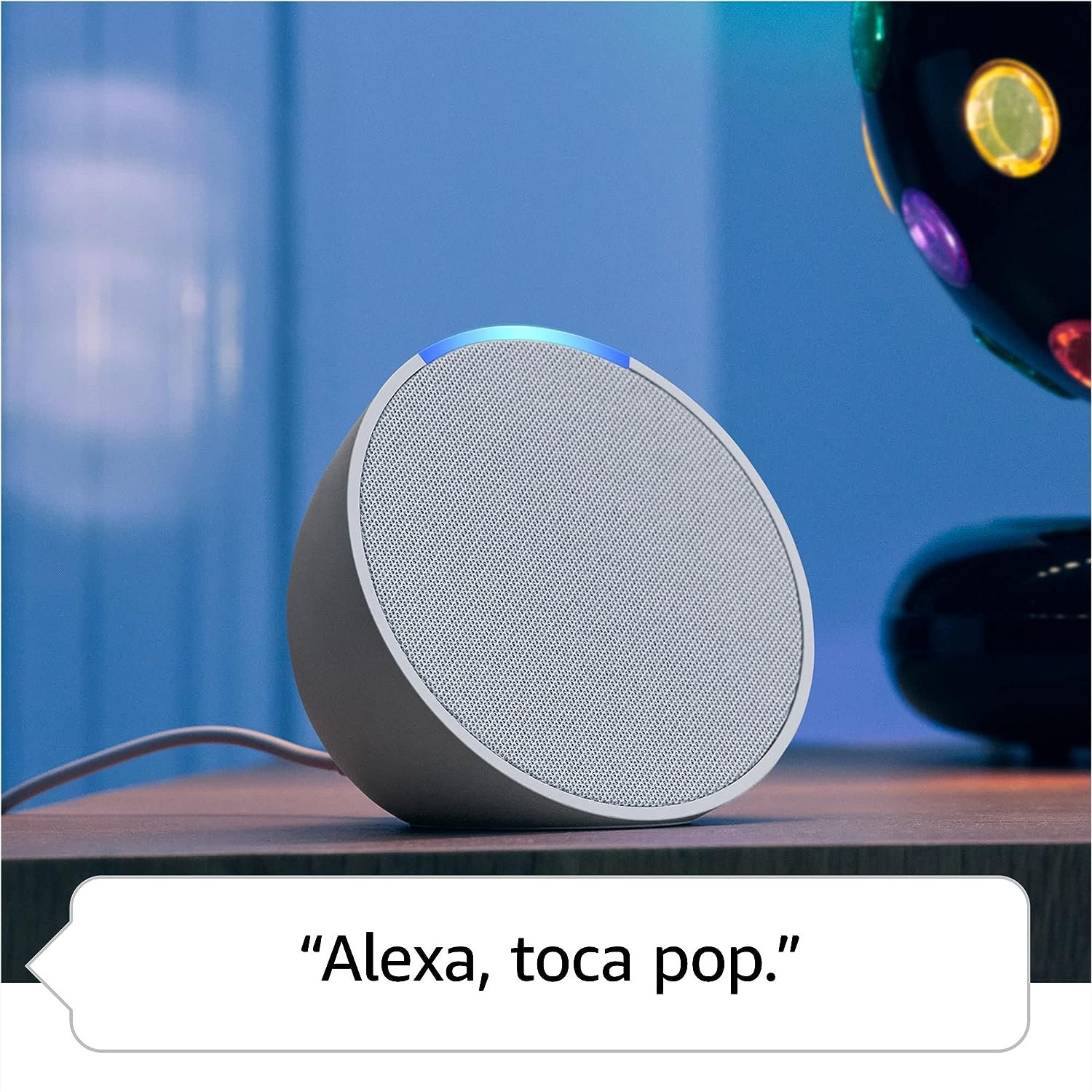 Echo Pop | Smart speaker compacto com som envolvente e Alexa | Cor Preta - Imagem 6